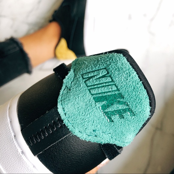 Air force 1 black leather - Picture 2 of 8